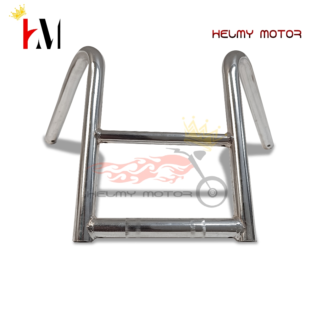 HM - CUSTOM HANDLEBAR RABBIT HANDLEBAR ใหม่ CROSS UNIVERSAL BOBBER CHOPPER HANDLEBAR