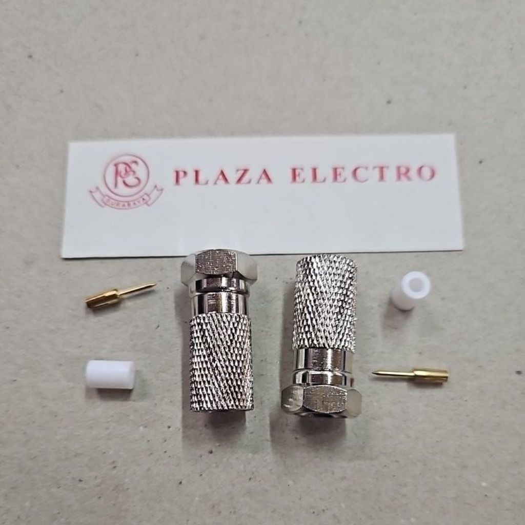 F 7C CONNECTOR THAD + INNER / RG8 F JACK CONNECTOR THAD กล้องวงจรปิด CONNECTION คุณภาพดี