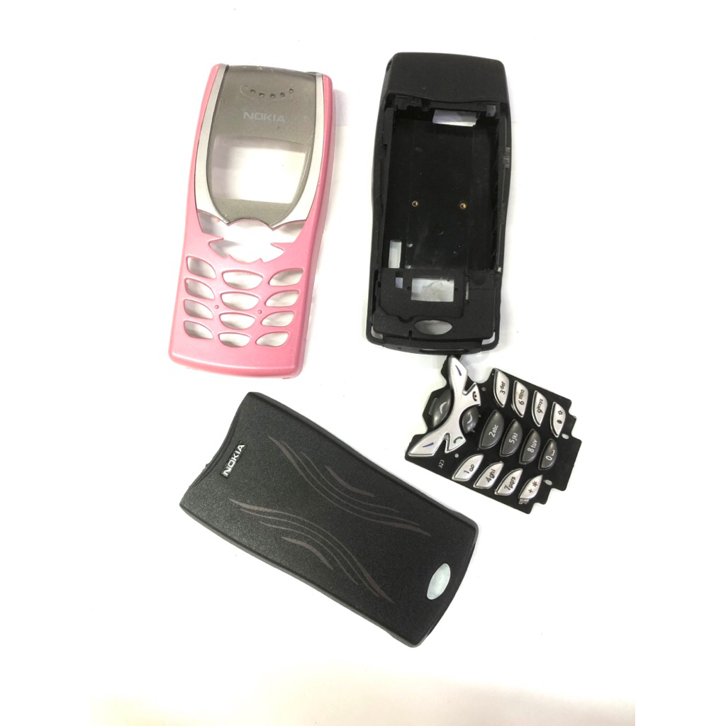 Nokia 8250 Casing New Fullset Plus Bone Keypad