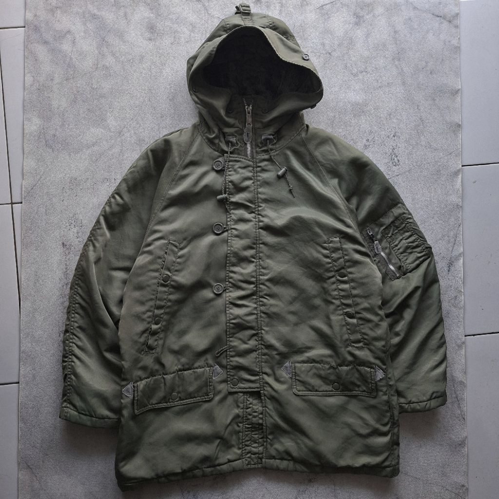 Military Parka Jacket N3B by Neo Sixx (Olive Geen)