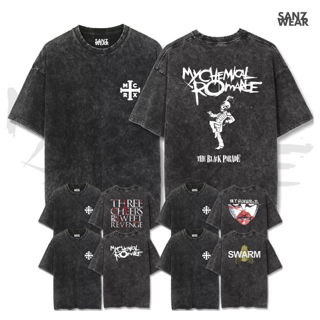 เสื้อยืด SANZ MY CHEMICAL ROMANCE | เสื้อยืดพรีเมี่ยม | ขนาดใหญ่เกินไป ล้าง | หวีคอตตอนพรีเมี่ยม 24s