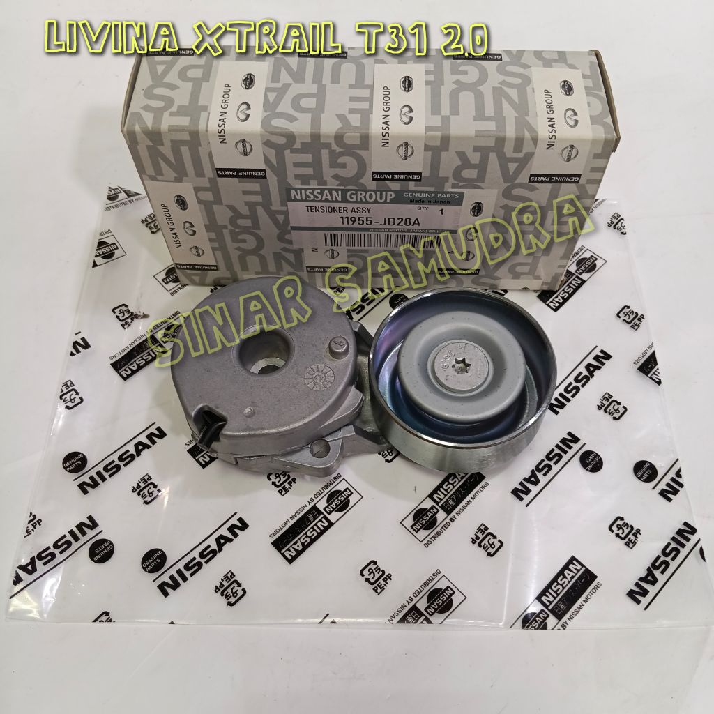 TENSIONER FANBELT V BELT FAN BELT XTRAIL T31 2.0 2000CC TEANA LATIO LIVINA 1.5 1500cc 1.8 1800cc