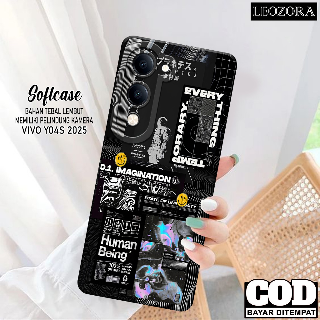 เคส VIVO Y04S 2025 ล่าสุด - เคส Pro Camera Softcase - VIVO Y04S 2025 Softcase - VIVO Y04S 2025 ปลอกโ