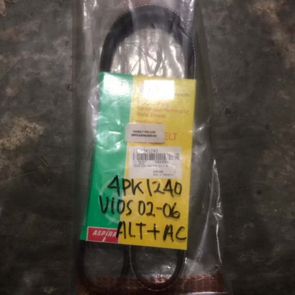Vios 4PK1240 Vanbelt/Fanbelt