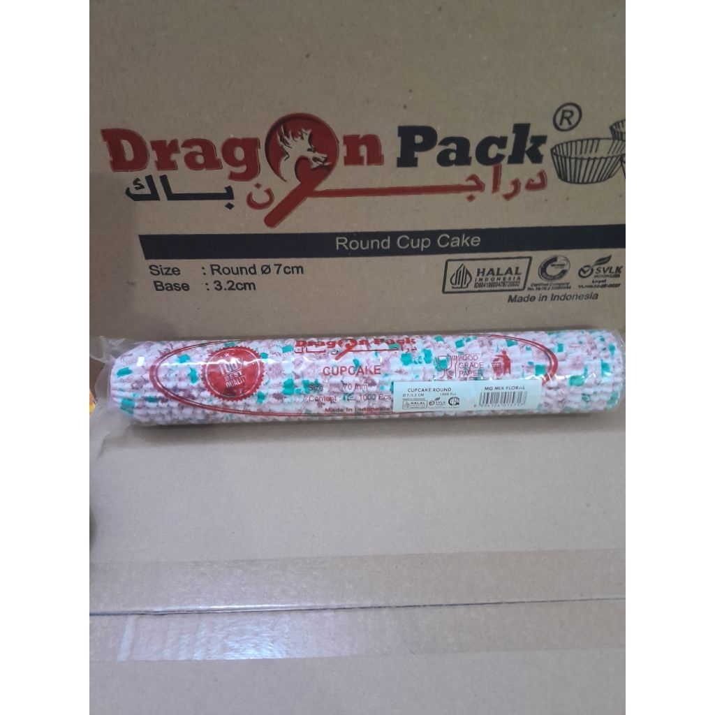 Nastar Cake Liner Paper / Mochi Cake Paper 7ซม. / Cup Cake Cases 7ซม. (±1000ชิ้น)