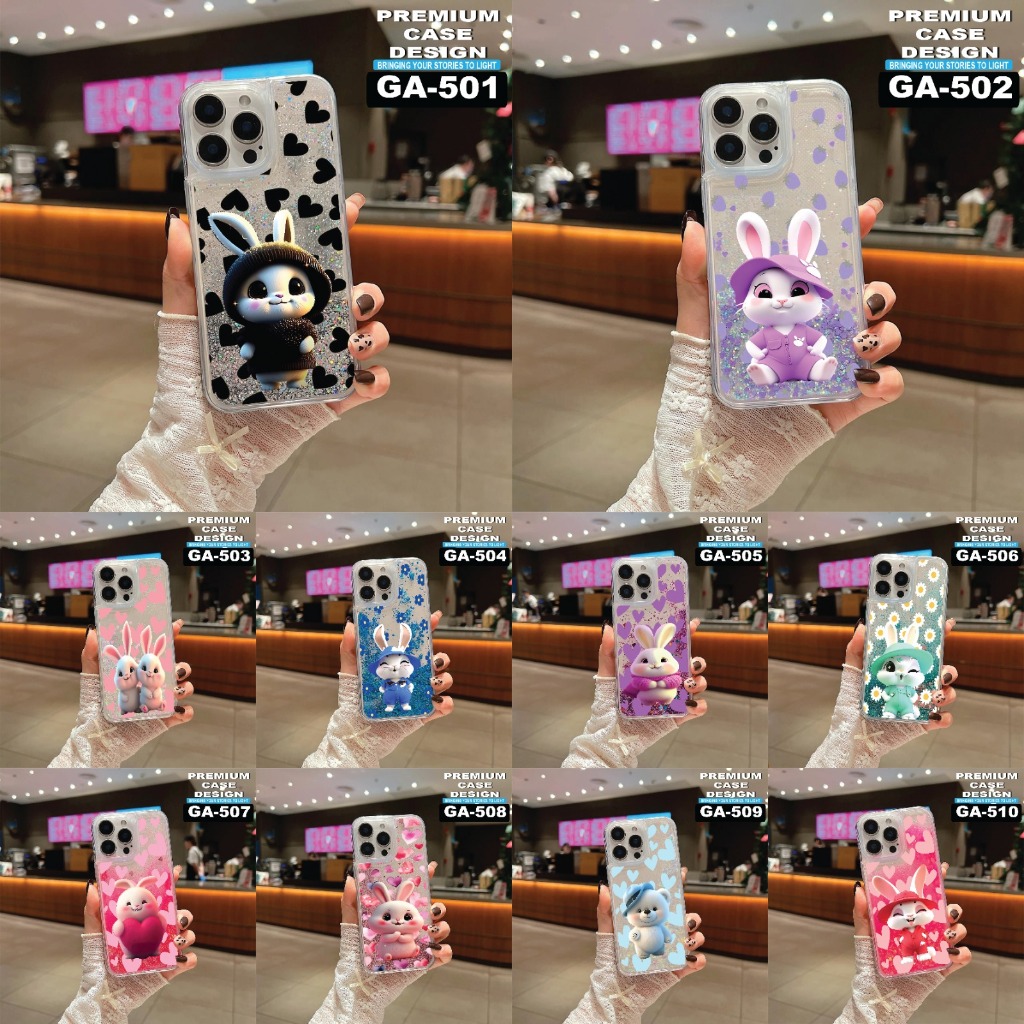 ALL TYPE ️AIR kODE GA GLITTER MOTIF CASE GA501-GA510 TYPE CHECK ใน VENUS ACC DESCRIPTION