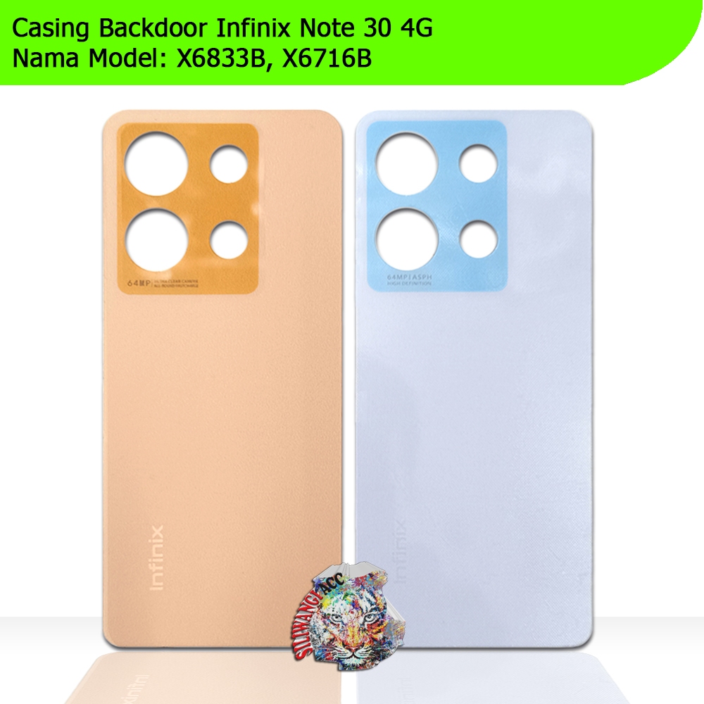 เคส Infinix Note 30 4G Backdoor X6833B X6716B