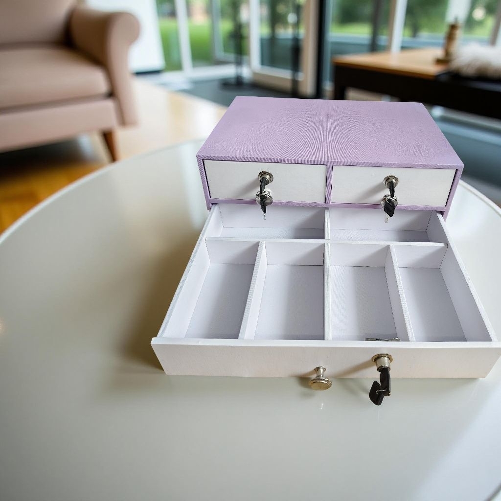 12-DRAWER JUMBO 2-LAYER MONEY DRAWER