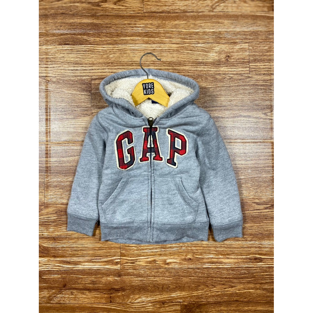 YK1103 / Gap Kids Zip Hoodie Sherpa 2-3Y