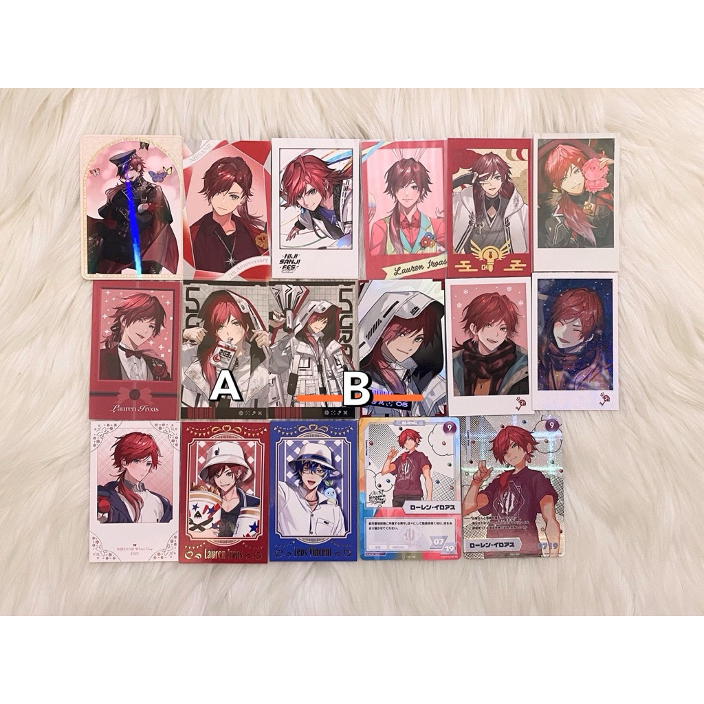 Eden-gumi NIJISANJI JP Cheki Snapshot Card โฮโลแกรม