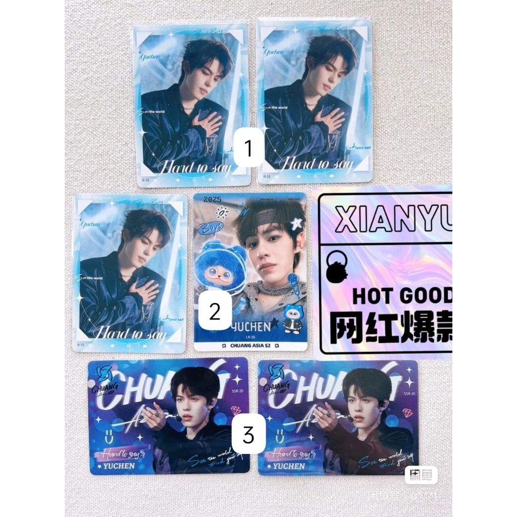 PC CHUANG S2 YUCHEN - การ์ดฮิต เหยาซิ่วห่าว huitao myst omar hikaru hikaru hikari shen XIONG DORN Th