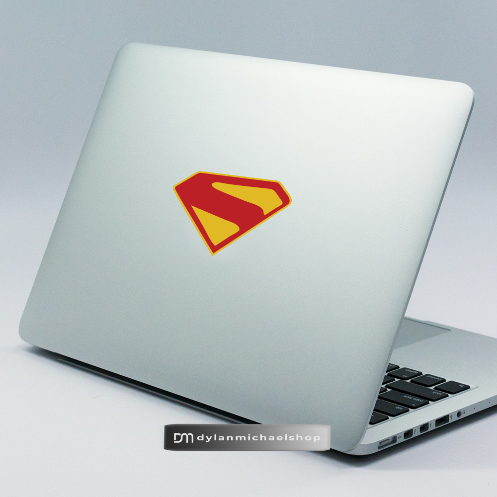 Superman Logo Accessories Sticker 2025 สติ๊กเกอร์ไวนิล Super Man
