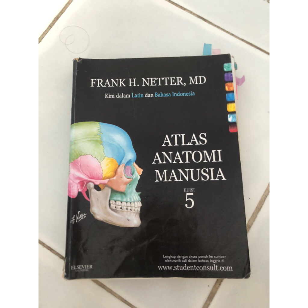 หนังสือ Atlas Anatomy ของ Elsevier (ต้นฉบับ)