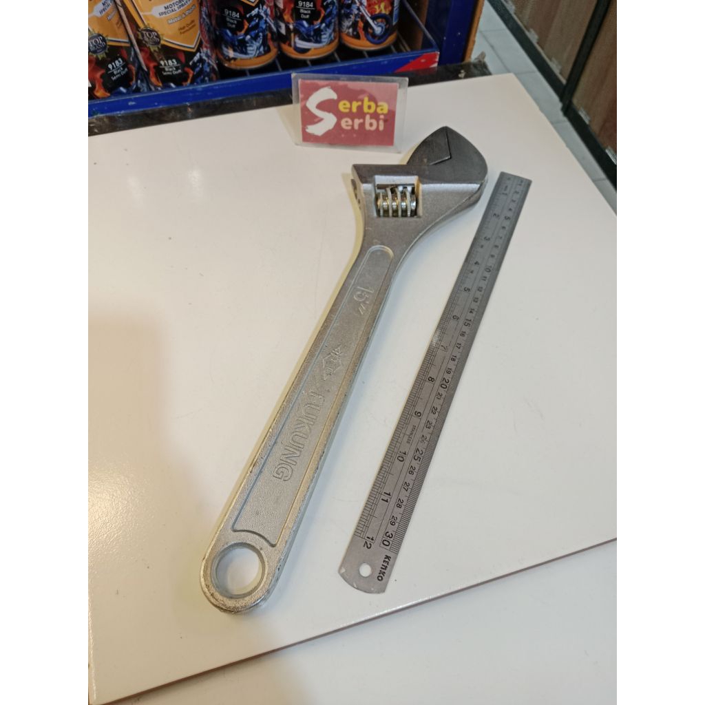 *15" ประแจ ENGLISH*ประแจอเนกประสงค์ ประแจเลื่อน