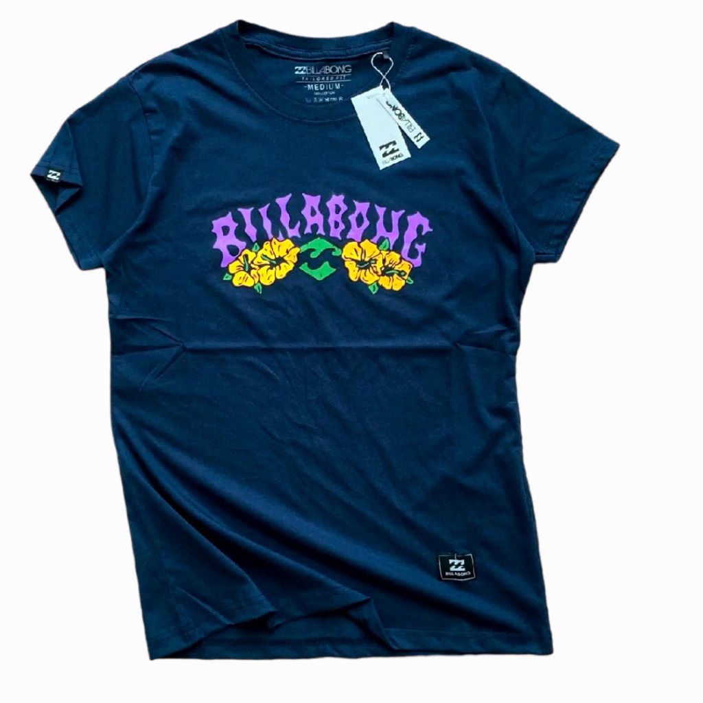 KATUN BLB เสื้อยืดผู้หญิง SHORT-SLEEVED SURFING ผลิตในผ้าฝ้าย