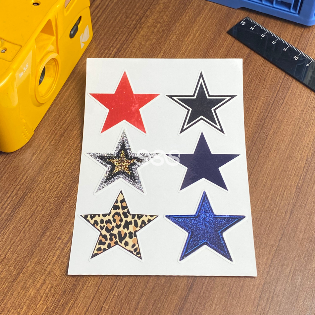 STAR STICKERS / Y2K สติ๊กเกอร์ / แพ็กสติ๊กเกอร์
