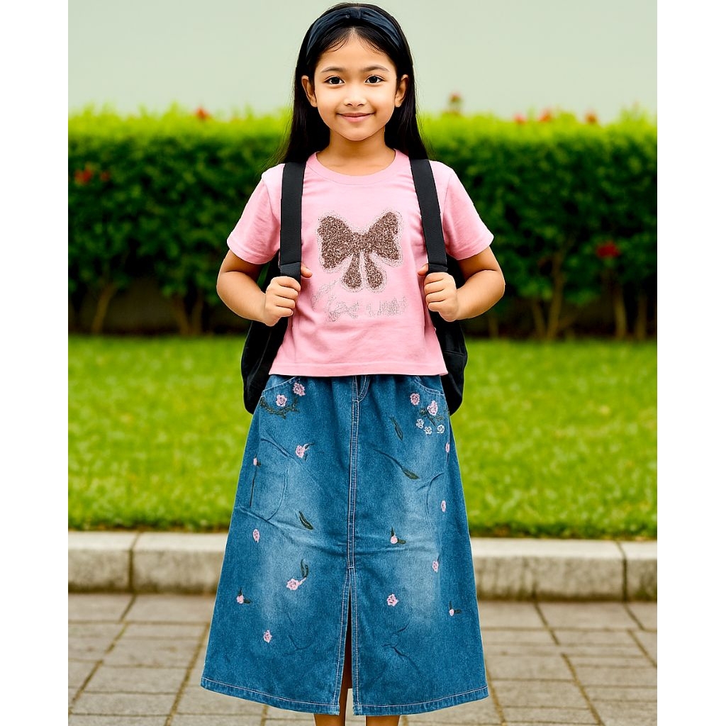 ER-250 IMPORTED GIRLS SKIRT SET AGES 5-10 ปี