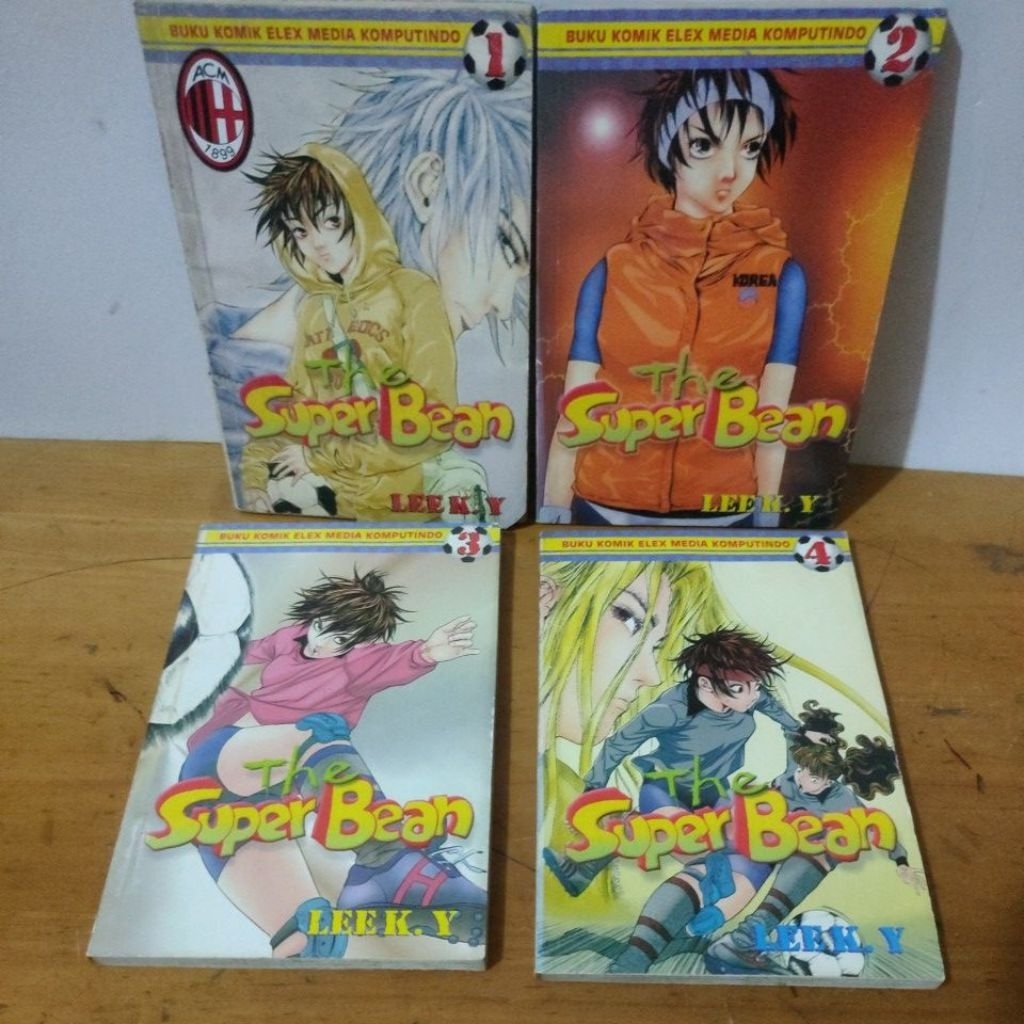 ELEX MEDIA THE SUPER BEAN COMIC WORKS: LEEK.Y NUMBER 1-4 เชื่อมต่อ