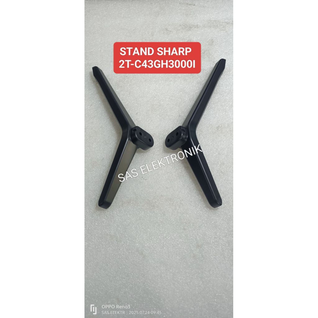 STAND BRACKET FOOT STAND SHARP LED TV STAND 32 INCH 2T-C32GH3000I 2T-C32GH3000 I 43 INCH 2T-C43GH300