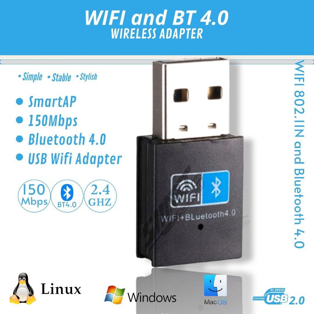 USB WIfi + Bluetooth 4.0