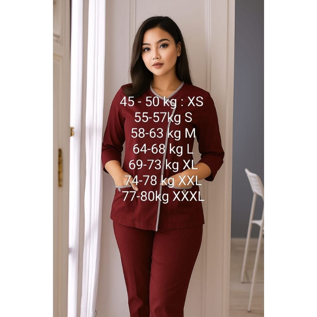 BABY SITTER UNIFORM / NURSE / NURSE UNIFORM / CLINIC / MIDWIFE / OFFICE