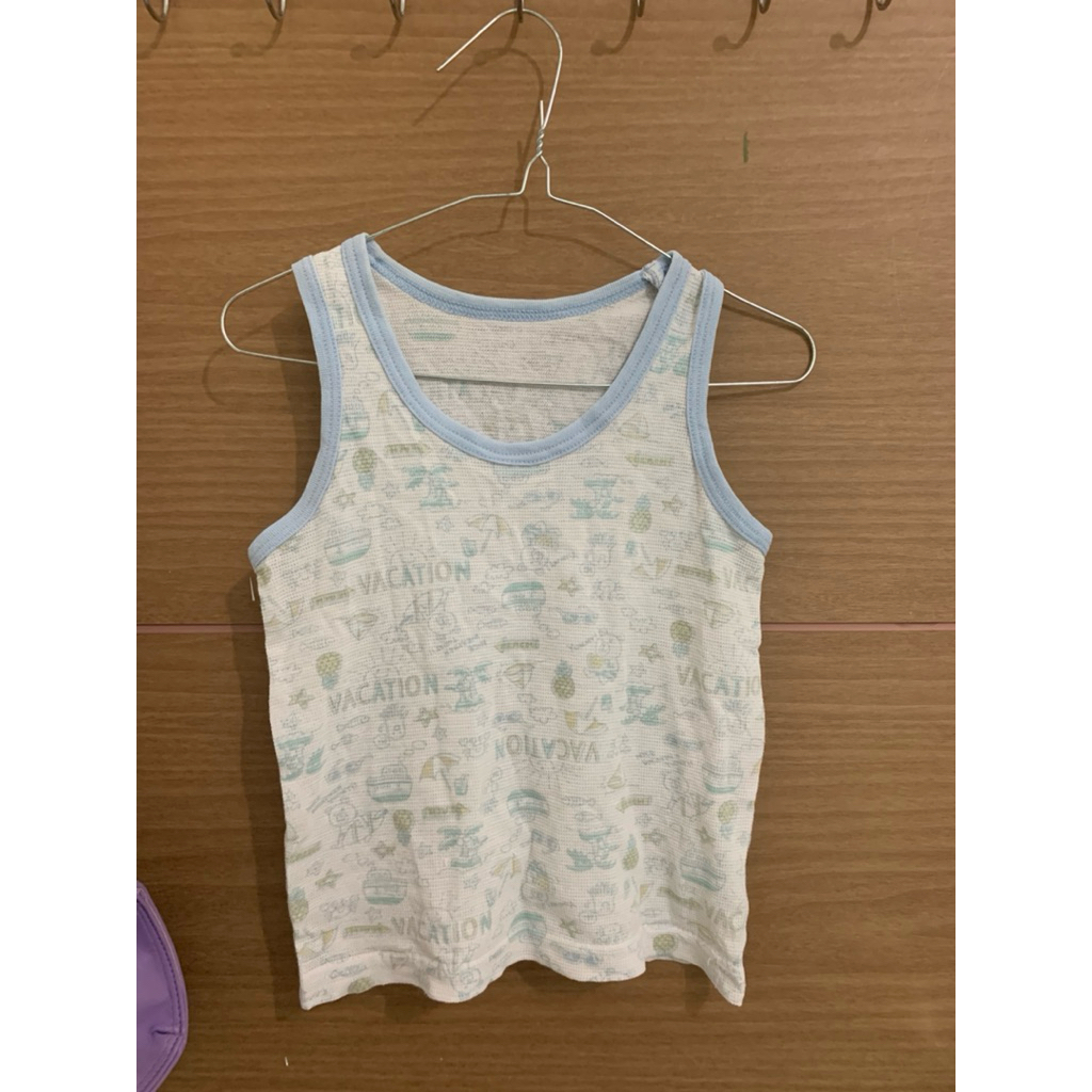 1-3 (Y) เสื้อยืดเด็กชาย Blue Vacation Kutung