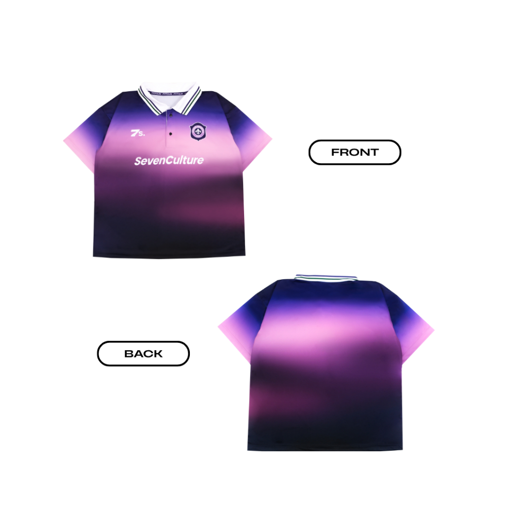 เสื้อ Oversize สีม่วง HITZ | 777 Studio Oversize Jersey