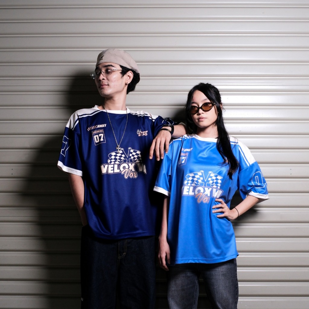 VELOXIA Oversize Jersey - ตัวเลือก 3 สี | 777 Studio Oversize Jersey