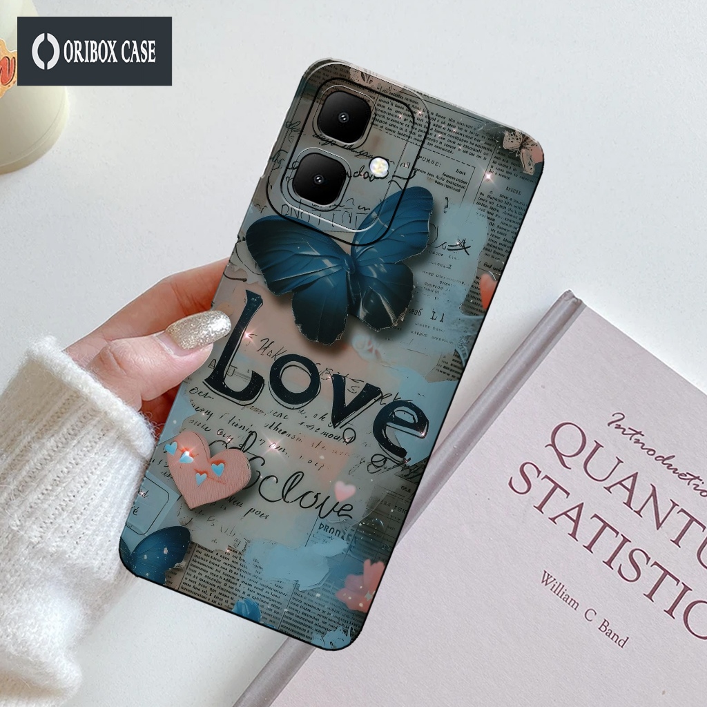 HP ล่าสุด INFINIX SMART 10 Phone Case 2025 - Butterfly Case Motif - Casing - Infinix Smart 10 Softca