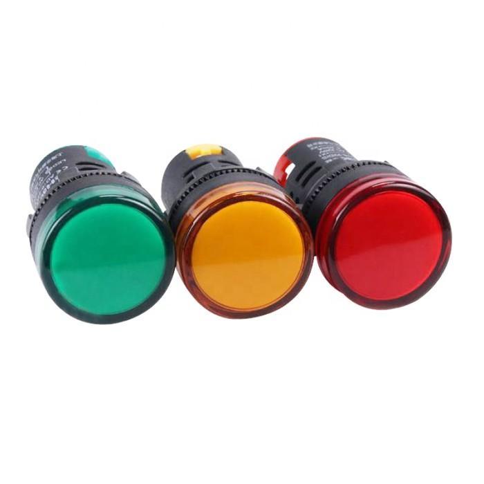 PILOT LAMP LED 16MM AD22-16DS