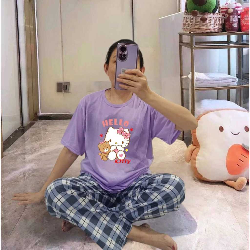 LOKAL Js ADULT SLEEPWEAR เสื้อยืด CP ท้องถิ่น MATERIAL 123-126