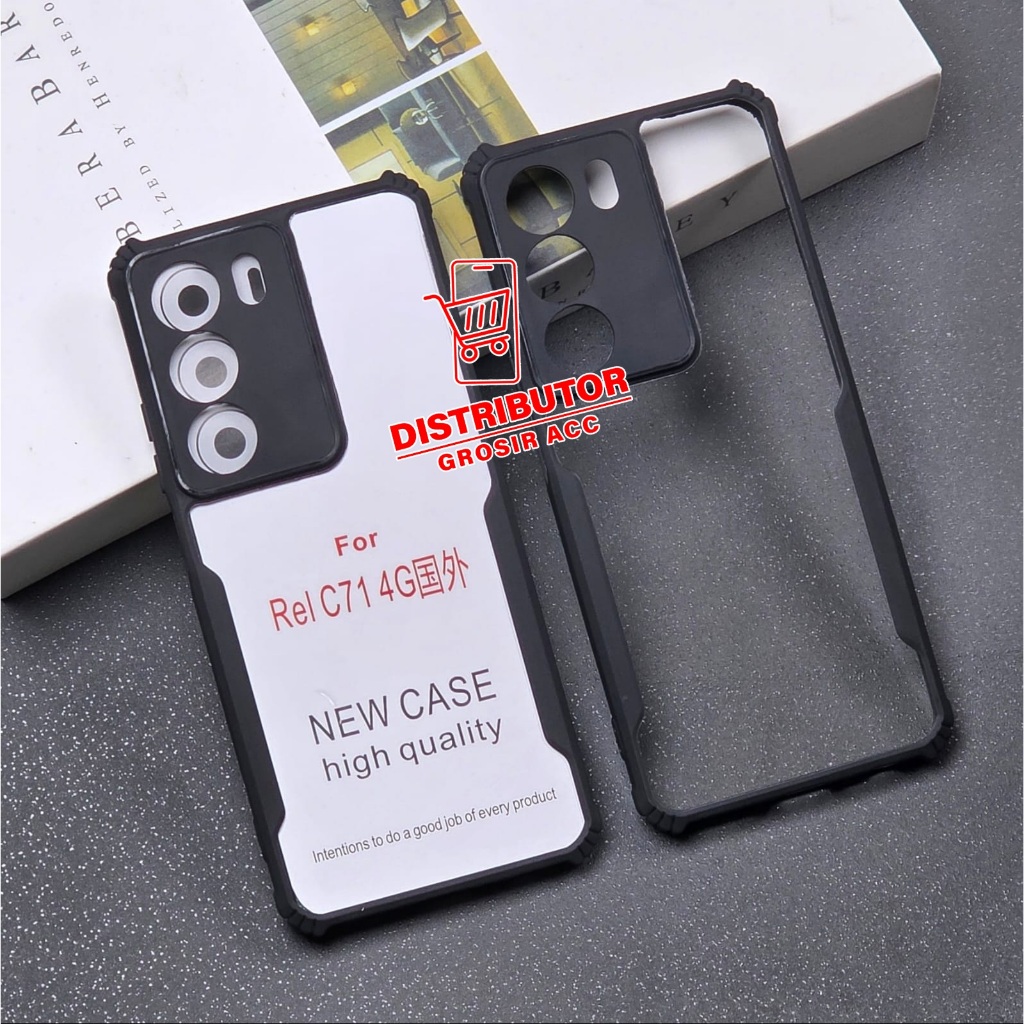 REALME P3 LITE REALME C71 CASE ARMOR SHOCKPROOF CASE FUSION REALME P3 LITE REALME C71
