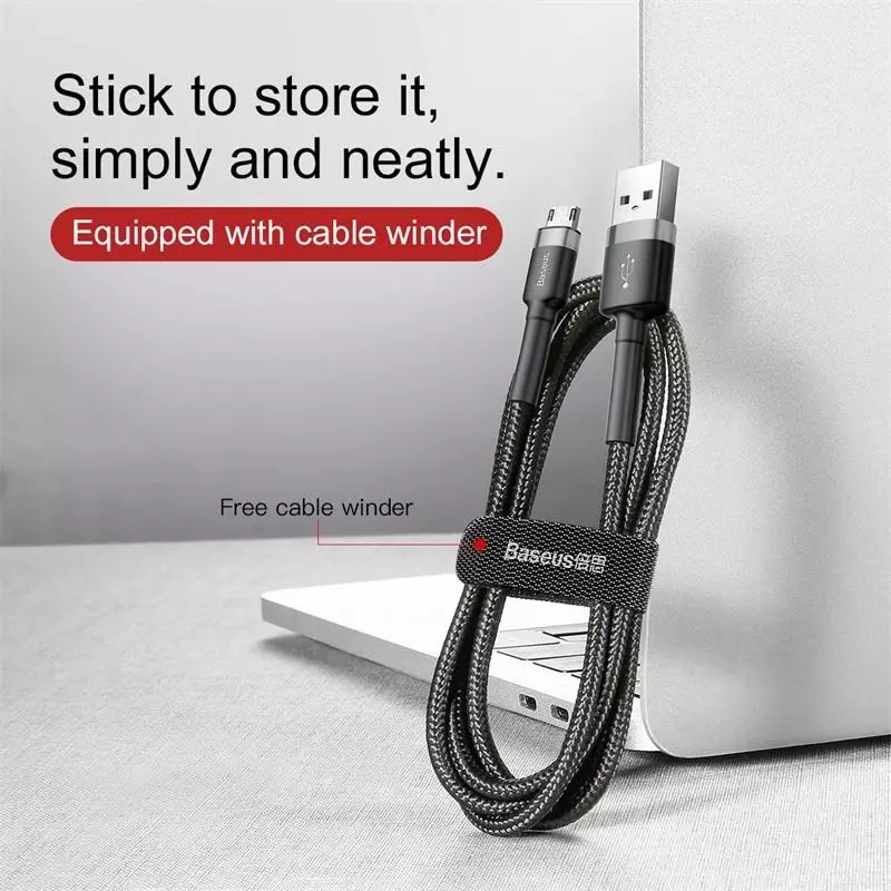 สายชาร์จ Baseus Cafule Micro USB 2.4A 1 เมตร thumbnail 7