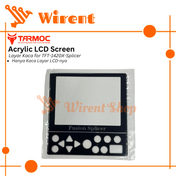 LAYAR Tarmoc TFT-1420X-SPLICER หน้าจอ LCD | ฝาครอบหน้าจอกระจกประกบ FO Tool อะไหล่ไฟเบอร์ออปติก