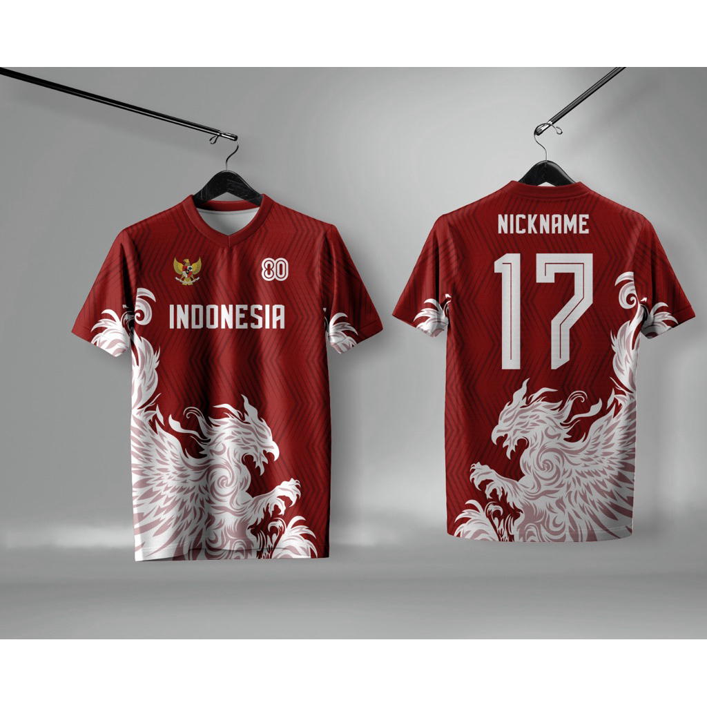 Custom 80th Anniversary of Indonesia Jersey