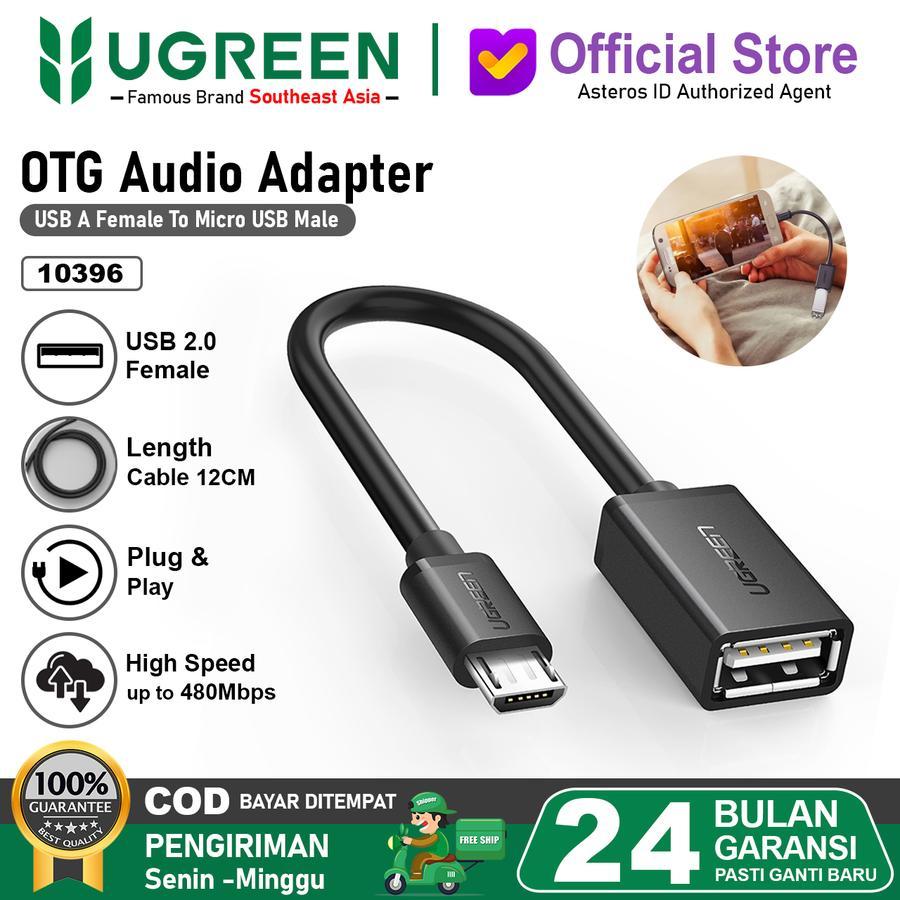 UGREEN สาย Micro USB เป็น USB 2.0 Female OTG 10396 - Micro USB เป็น USB A
