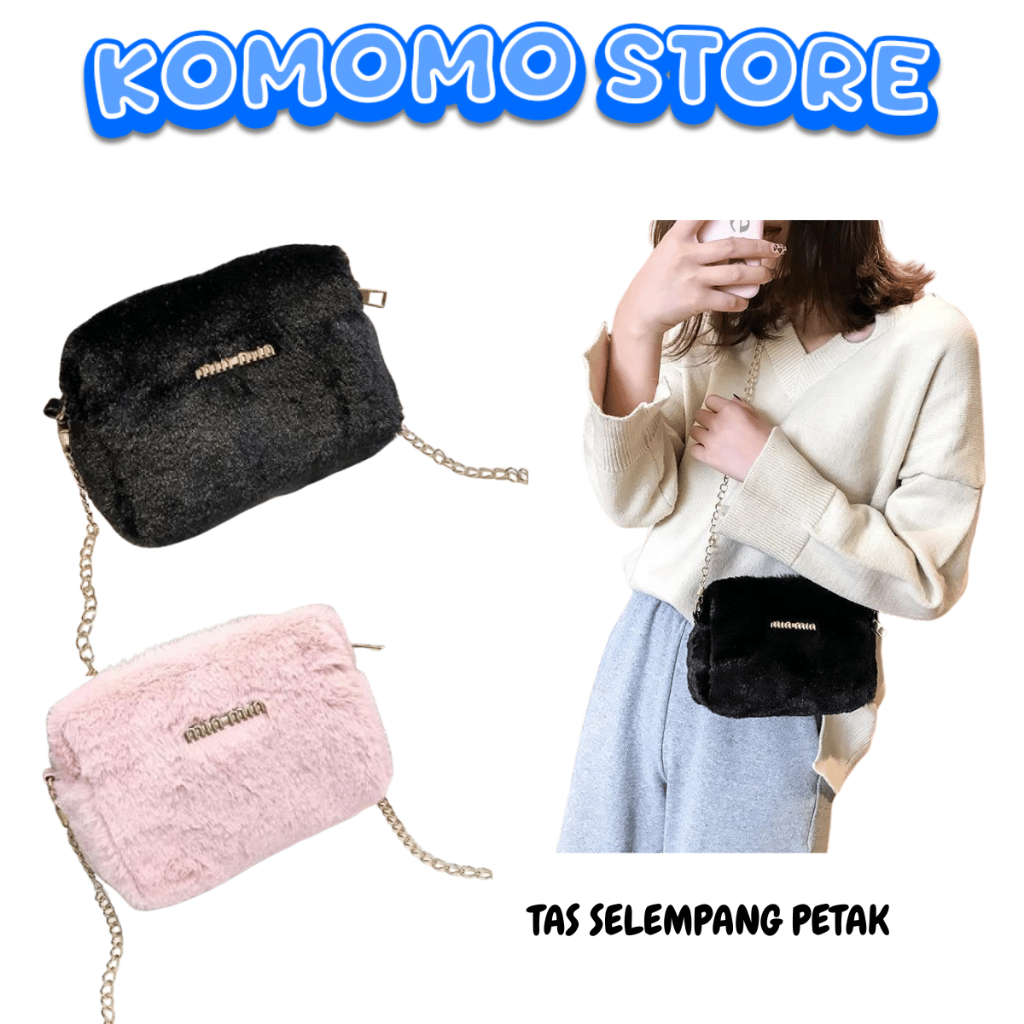 KMM T41 MINMIN FUR PETAK SLING BAG / WOMENS BAG / WOMENS SLING BAG WOMENS SLINGBAG