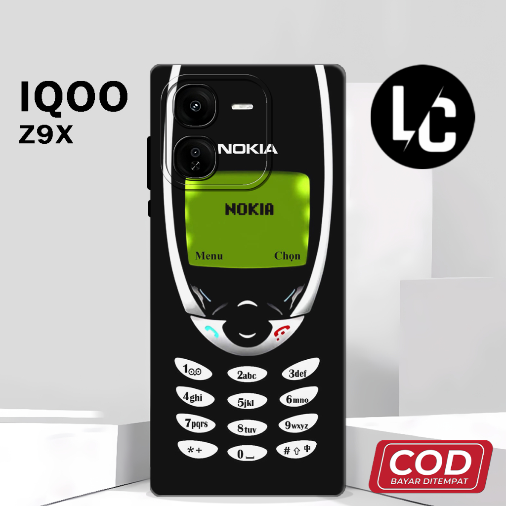 (AQ 32) ยางยืดหยุ่น Softcase สําหรับ vivo iQOO Z9x ซิลิโคน l Pro กล้อง l ปลอกล่าสุด l เคสสําหรับหญิง