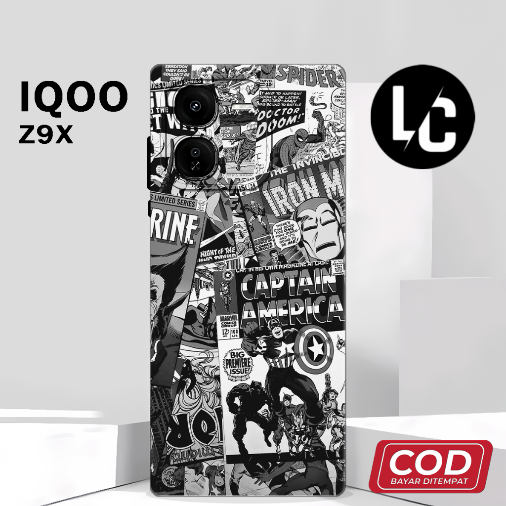 ( AQ 39 ) ยืดหยุ่นยาง Softcase สําหรับ vivo iQOO Z9x ซิลิโคน l Pro กล้อง l ล่าสุด casual l เคสสําหรั