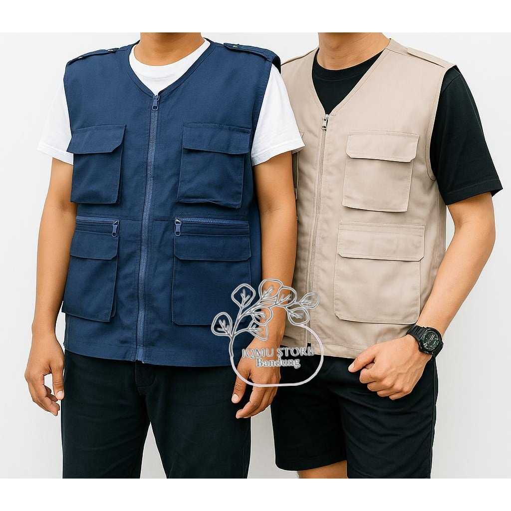 ทัศนคติหลายรายการพร้อมกระเป๋า MANY / KING VEST / VEST / VEST - (ACEP EMBROIDERY SERVICES)
