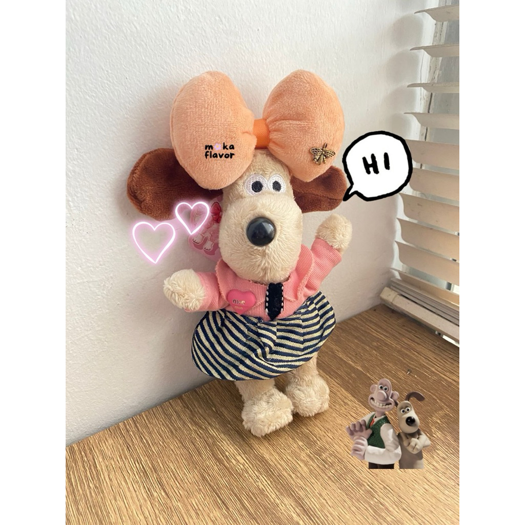 GANTUNGAN Wallace มนต์เสน่ห์กระเป๋า / พวงกุญแจ wallace gromit