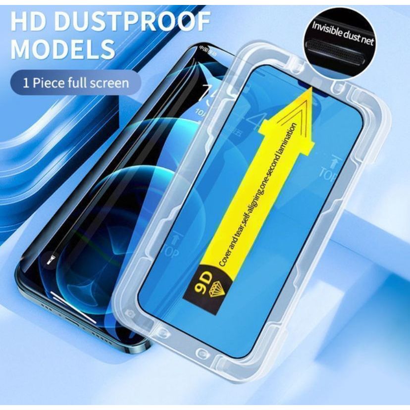 ฟิล์มกระจกนิรภัย SUPERFIT AUTO INSTALL CLEAR GLASS สําหรับ REALME 8 / 8 PRO / 8 5G / 8 NFC / 7 / 7I 