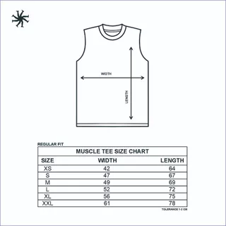 HLWN Running เสื้อยืดกล้ามเนื้อ Unisex - NCC 002