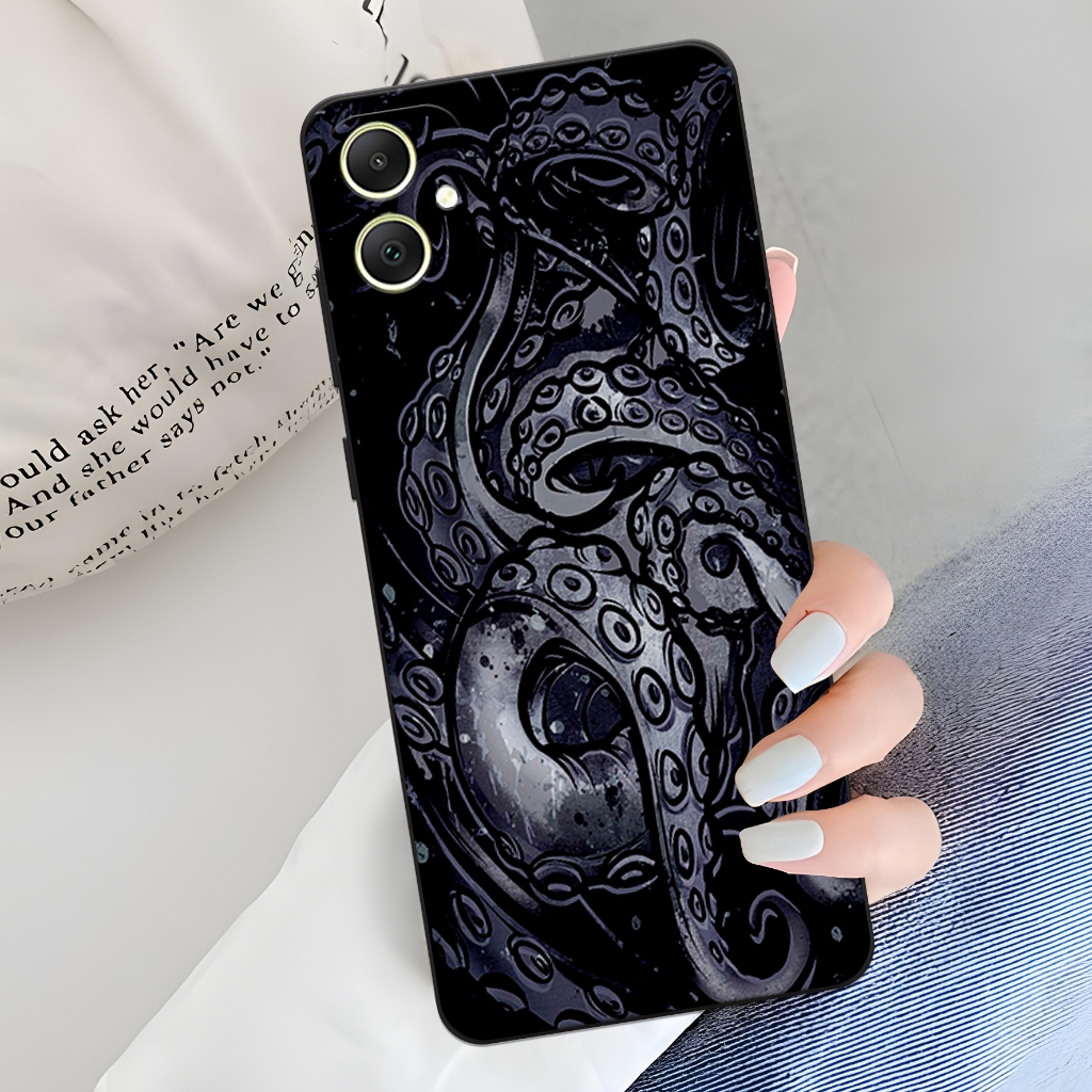 HP เคส SAMSUNG A05 A06 ใหม่ล่าสุด - SAMSUNG A05 A06 { TG08 } เคสโทรศัพท์ซิลิโคน - เคสโทรศัพท์ - เคสโ