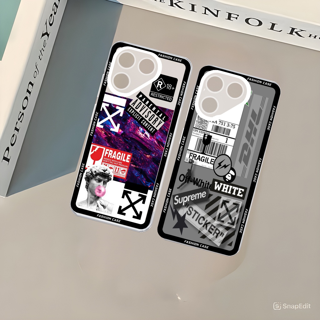 Softcase สําหรับประเภท HP TECNO POVA 7 / 6 PRO / 6 / 5 PRO / 5 ล่าสุด 2025 MR-SS85