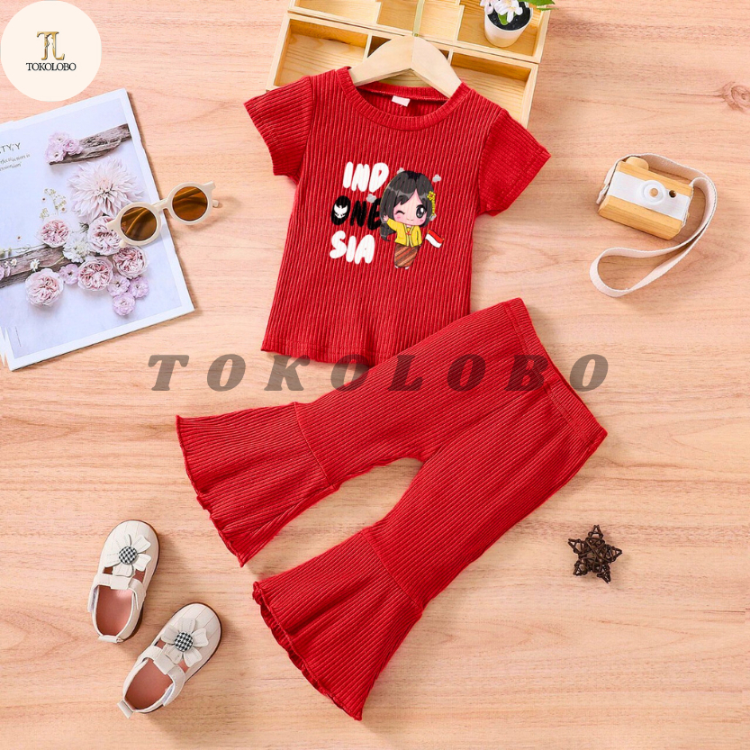 Tokolobo 4.4 WAREHOUSE KIDS SUITS KYANA DTF PRINTING | AUGUST CHILDRENS SET