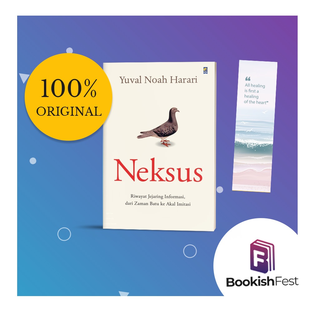 Neksus by Yuval Noah Harari - หนังสือปกอ่อน