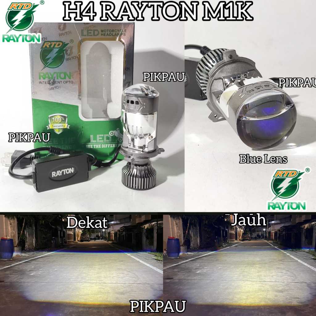RAYTON M1K H4 LED ไฟหน้า Bild Double High Beam Laser