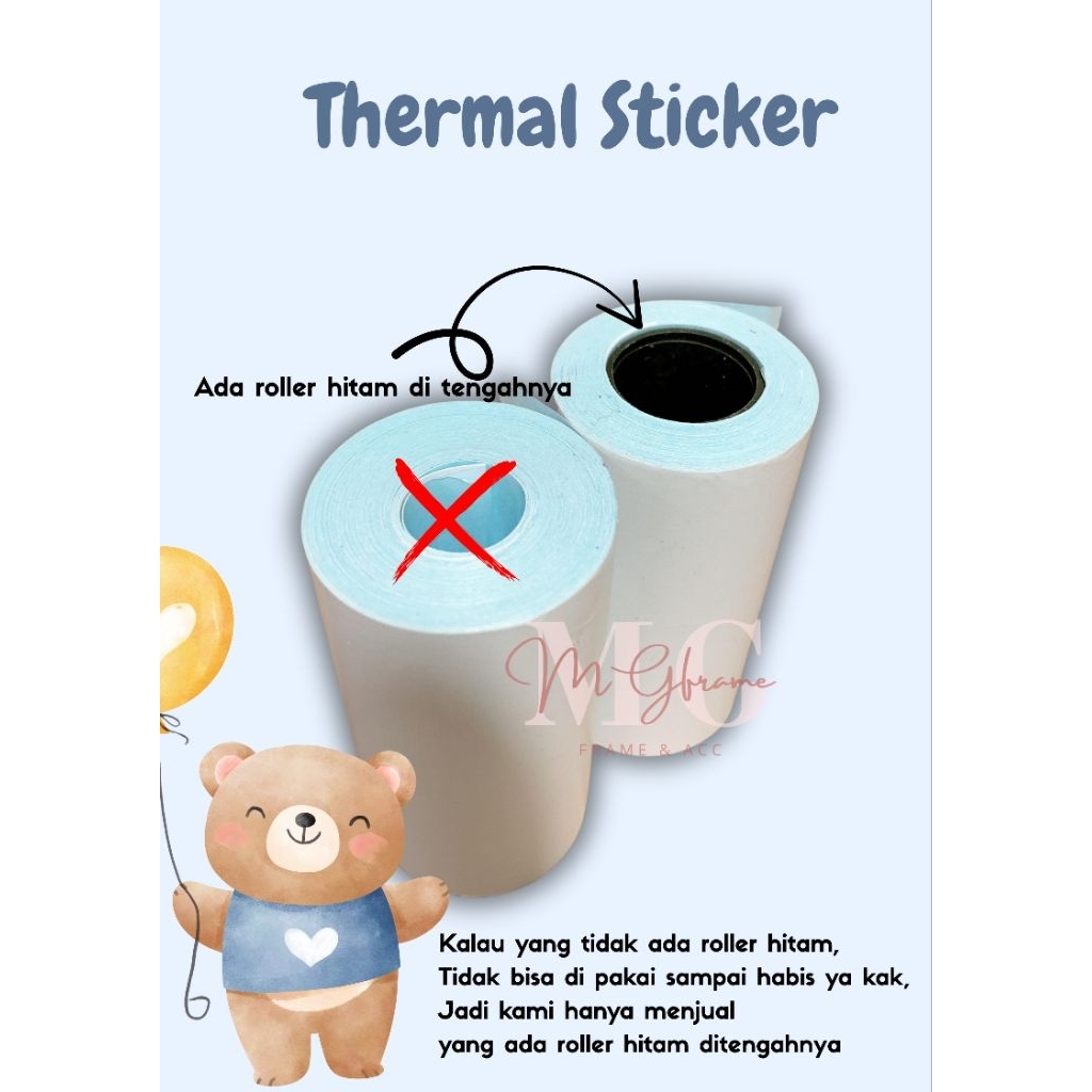 57X30 58X30 LABEL STICKER & 58MM MINI THERMALT PRINTER กระดาษ PERIPAGE