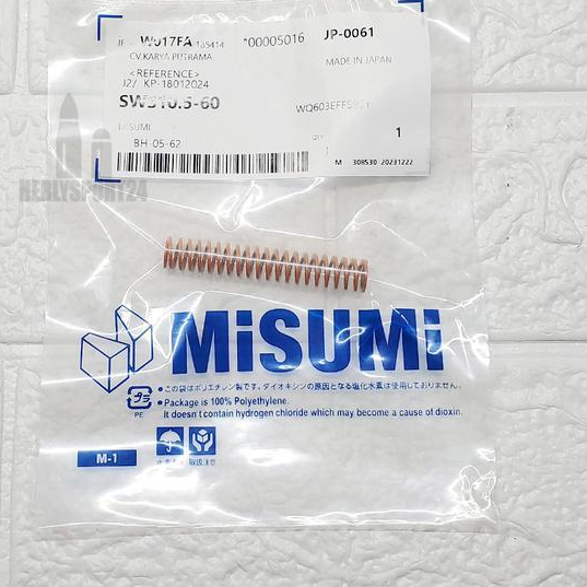 Misumi สีส้ม od 10.5 ยาว 6 ซม. - ต่อ misumi japan original